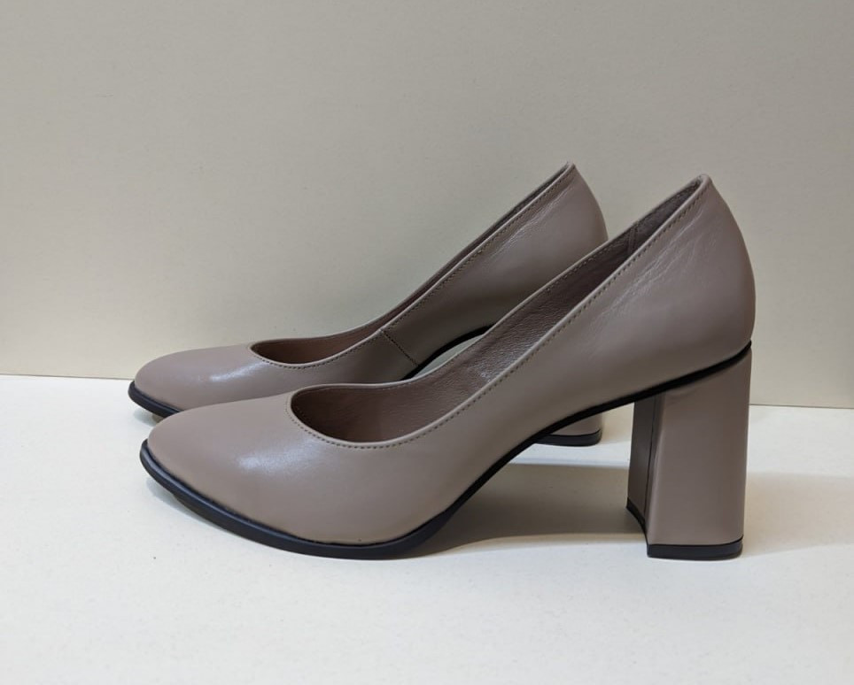 STTOPA Розміри 33,34,35,36,41,42,43,44. Туфлі великих розмірів шкіряні. Каблук 8 см. 151-3344-8-1 Коричневі, фото 1