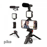 Комплект блогера Piko Vlogging Kit PVK-01LM (1283126515118)