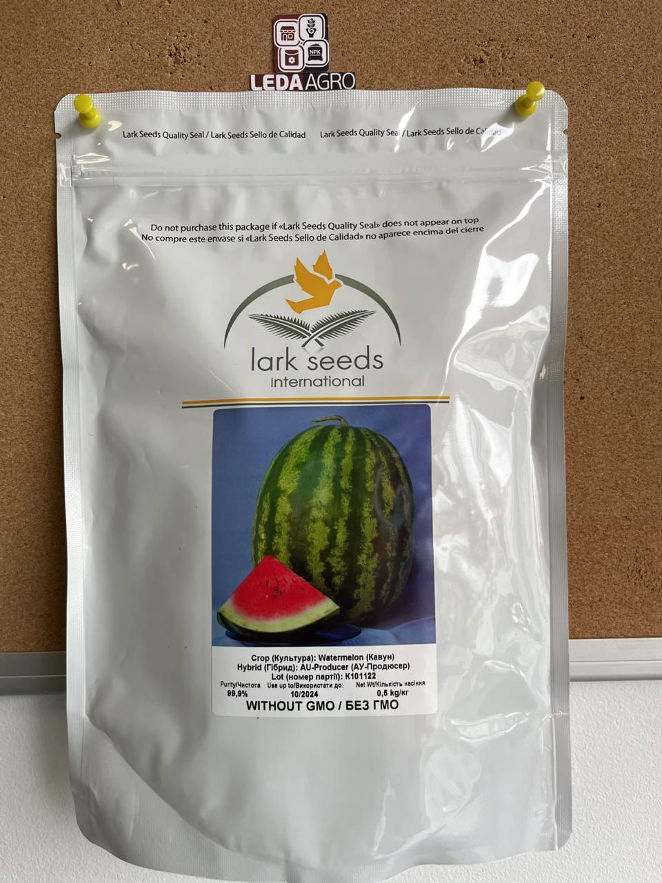 АУ Продюсер 0,5 кг Lark Seeds Кавун Насіння (Кавун Насіння)