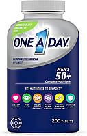 Мультивітаміни для чоловіків One-A-Day, Bayer, men 50+, 200 таблеток