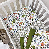 ЗКПБ Baby Mix Діно оливка, фото 3