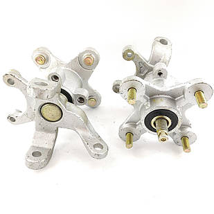 Цапфа поворотний кулак зі маточиною квадроцикла ATV 150 200 250 правий лівий на 4 болти вісь 17 20