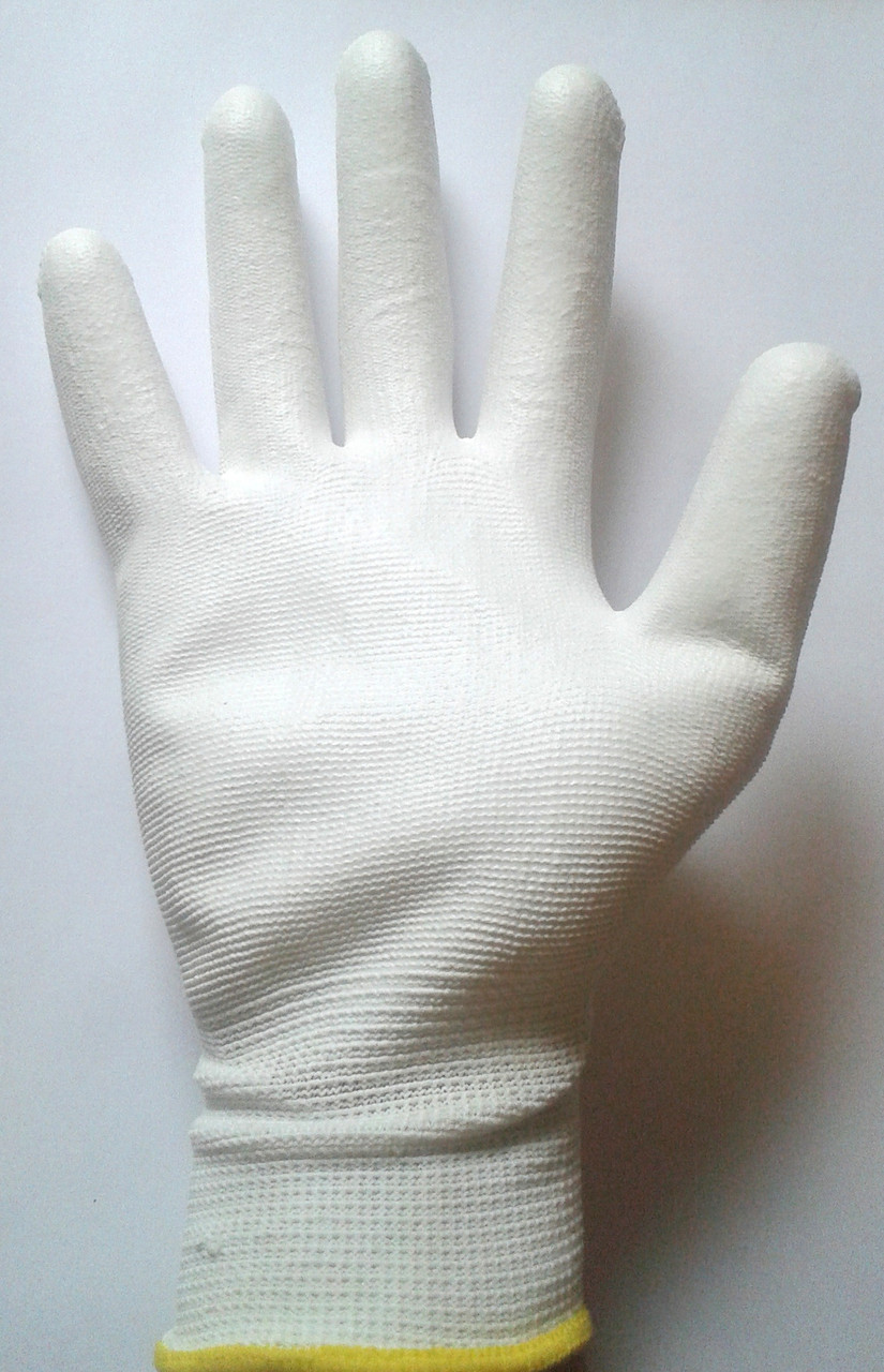 Перчатки нейлоновые с полиуретановым покрытием, тонкие, RTEPO - фото 2 - id-p306766707