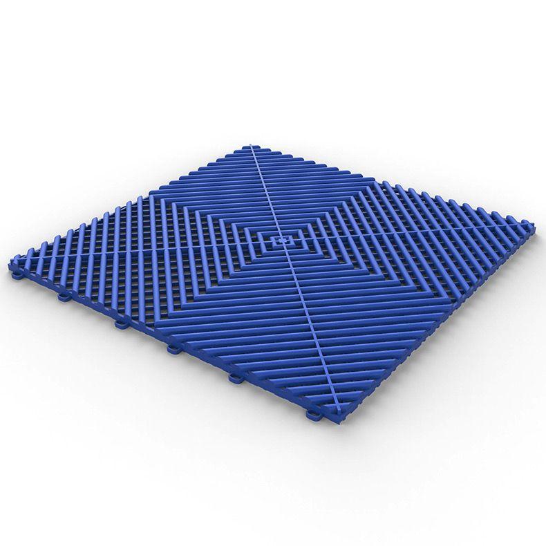 Floor Tile Vented Water Blue - Синя решітка модульної підлоги, фото 1
