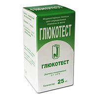 Тест-полоски "Глюкотест", глюкоза в моче, 25 шт. NORMA-GLT-25