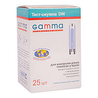 Тест-полоски Gamma Diamond, 25 шт.