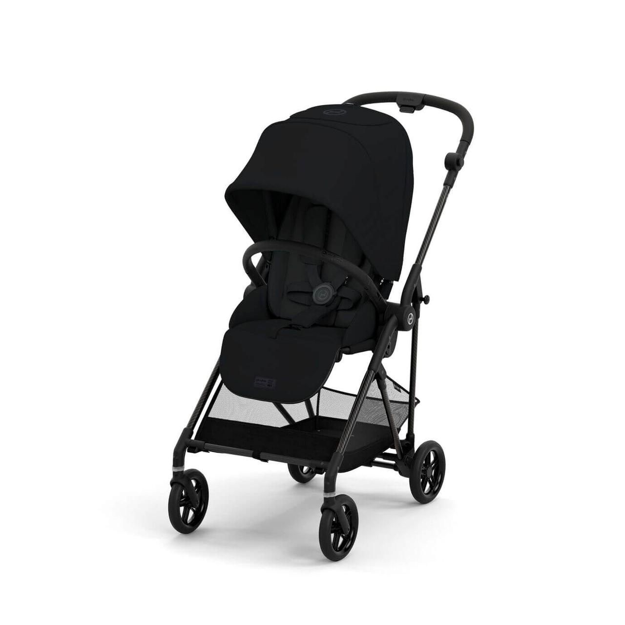 Коляска прогулянкова Cybex Melio, Carbon Moon Black