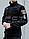Кофта Куртка Фліс спрощена чорна для Поліції, фото 4