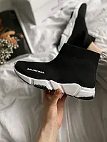 Balenciaga Speed Trainer Black/White Розпродаж