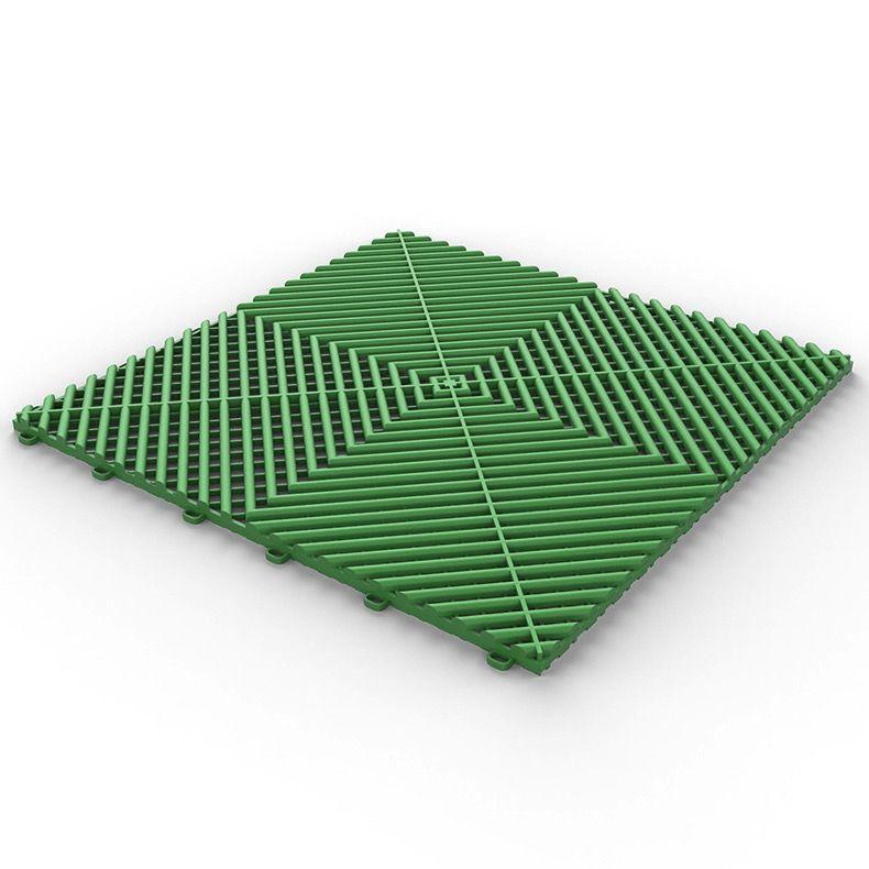 Floor Tile Vented Water Green - Зелена решітка модульної підлоги