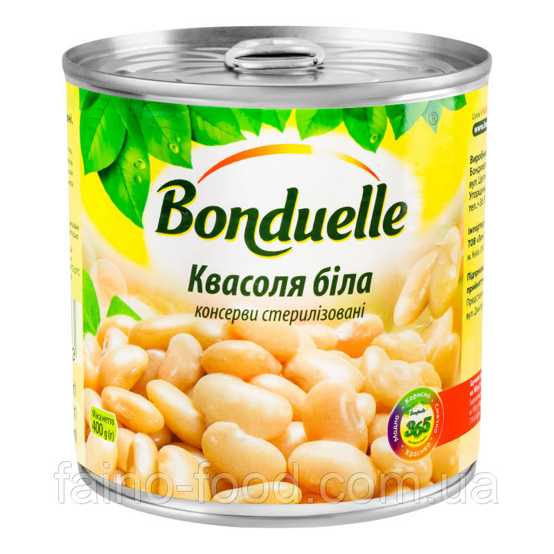 Квасоля бiла "Bonduelle", ж/б, 425 мл