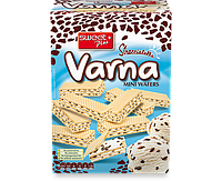 Мини-вафли "VARNA STRACCIATELLA" с молочным кремом и крошкой из какао печенья ZIV 240 г