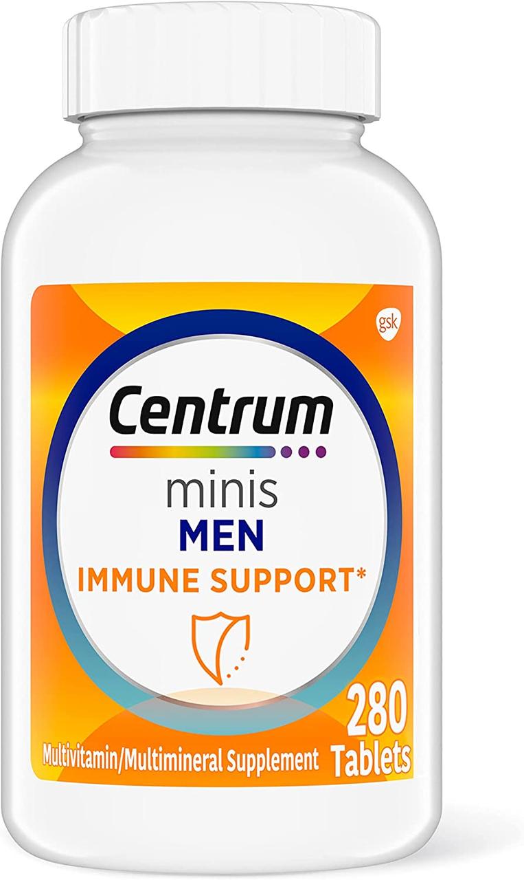 Мультивітамінний комплекс Centrum Minis для підтримки імунітету, 280 таблеток