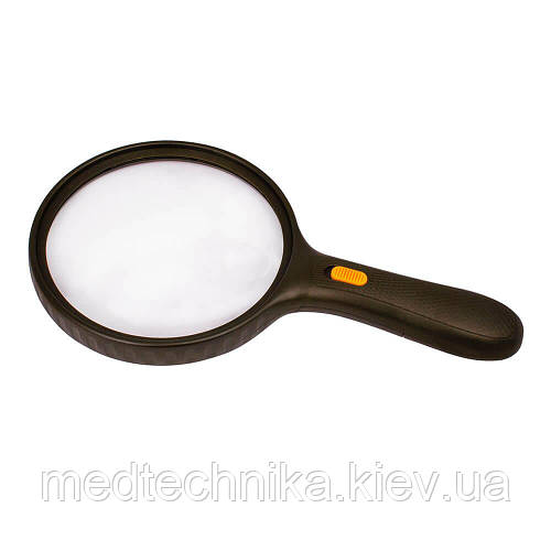 Лупа ручная с LED-подсветкой, 1,8х138 мм; 5х25 мм, Ridni (ID#1813477252 ...