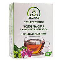 Травяной чай Мужская сила с хмелем и Иван-чаем, 100 г