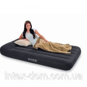 Надувне ліжко Intex Pillow Rest Classic Intex 66767 інтекс(99х191х30 див. ) Насос окремо. київ