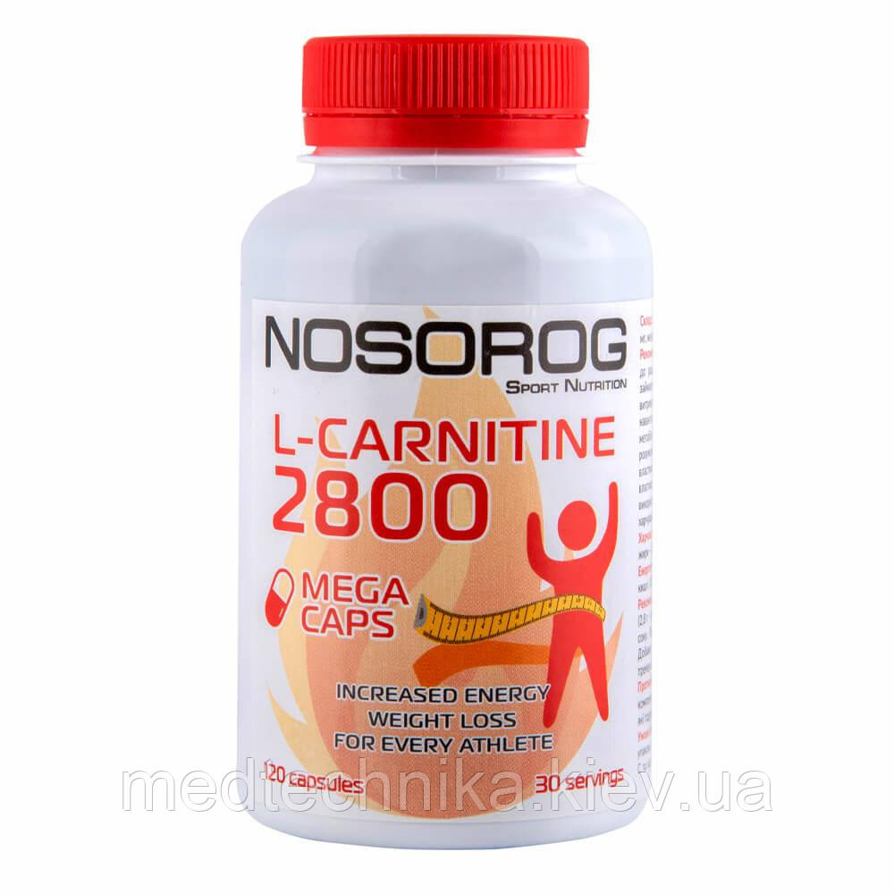 L-карнітин, 120 капсул, Nosorog