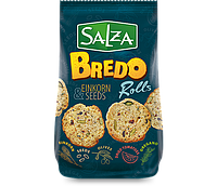 Хрустящие хлебные сухарики "Bredo rolls" со спельтой и семенами ZIV 70 г