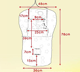 Матрац в коляску дитячу. Колір червоний. (80005), фото 7