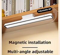 Аккумуляторная лампа светодиодная с магнитным креплением, портативный светильник, ночник