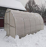 Теплиця "Косичка" 2 х 7 м (труба оцинкована 20х20), повний комплект "Стандарт", плівка UV-4, 120 мкм., фото 11