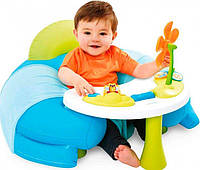 Детское кресло Smoby Cotoons с игровой панелью голубое (110210)