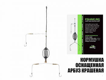 Годівниці обладнані ПМ "Кавун/Груша" 60 г фарбована