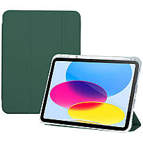 Чохол Galeo TPU Trifold with Pencil Holder для Apple iPad 10 10.9"(2022) Dark Green