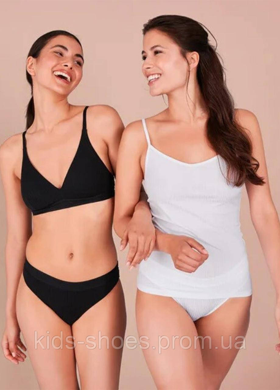 Жіночі труси безшовні в рубчик ESMARA Seamless Briefs
