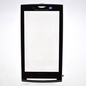 Тачскрін (Сенсор) Sony Ericsson X10 with frame  Black  Original