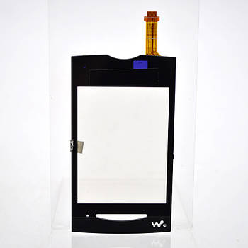 Тачскрін (Сенсор) Sony Ericsson W150 Black  HC