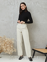 42-44, 46-48. Однотонна базова жіноча водолазка гольф - чорна, фото 5