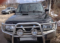 Мухобойка VT-52 Дефлектор на капот ВТ (Вип) для NISSAN Patrol (Y61) 1997 2004