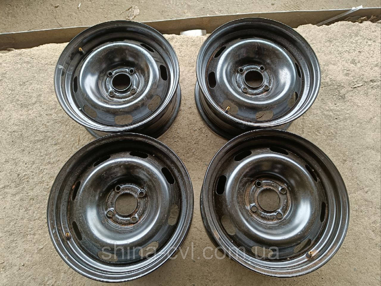 Металеві диски 4.108 r15 6.5j et20 dia65.1 Citroen/Peugeot/Opel, фото 1