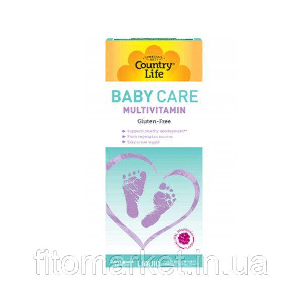 Мультивітаміни для дітей Baby Care 177 мл ТМ Кантрі Лайф / Country Life