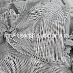 Сітка стрейч 150 см однотонна Світло-сірий