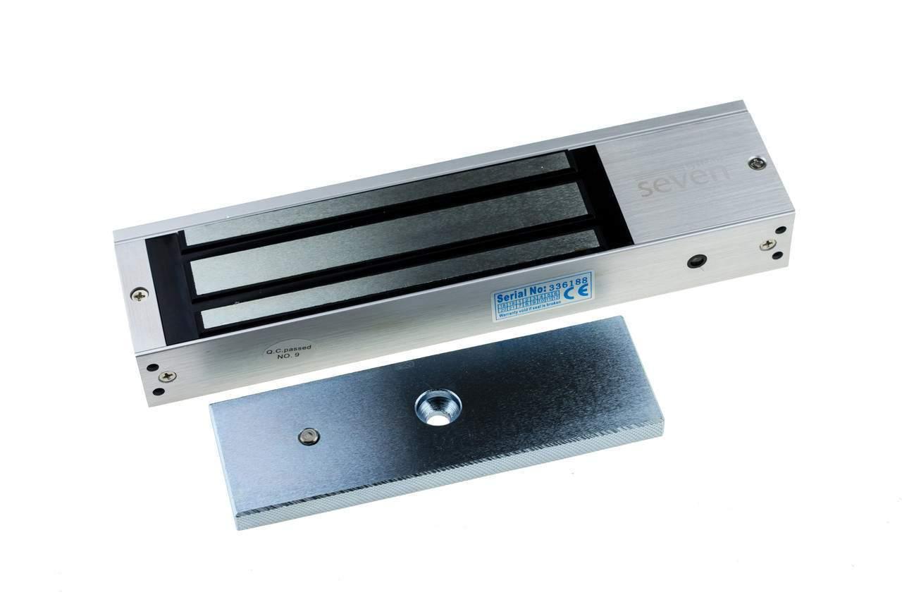Замок електромагнітний 300 кг SEVEN ML-7727S, фото 1