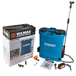 Акумуляторний обприскувач Vilmas 16-BS-8 (16 л; 8 А/год; Латвія)