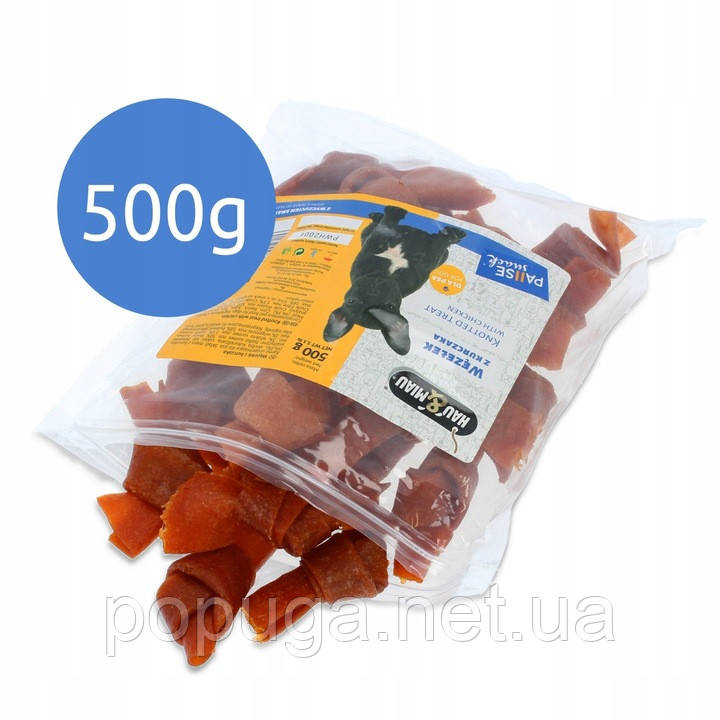 Ласощі д/соб."PAUSE snack", вузлики курячі (94,3%), 500гр., фото 1