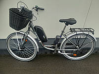 Електровелосипед 26" Комфорт Lido сірий 450 W 8ah 48V
