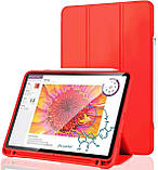 Чохол для iPad 10.2 (2019/20/21)Air 10.5 із кріпленням стилуса Apple Pencil червоний, фото 6