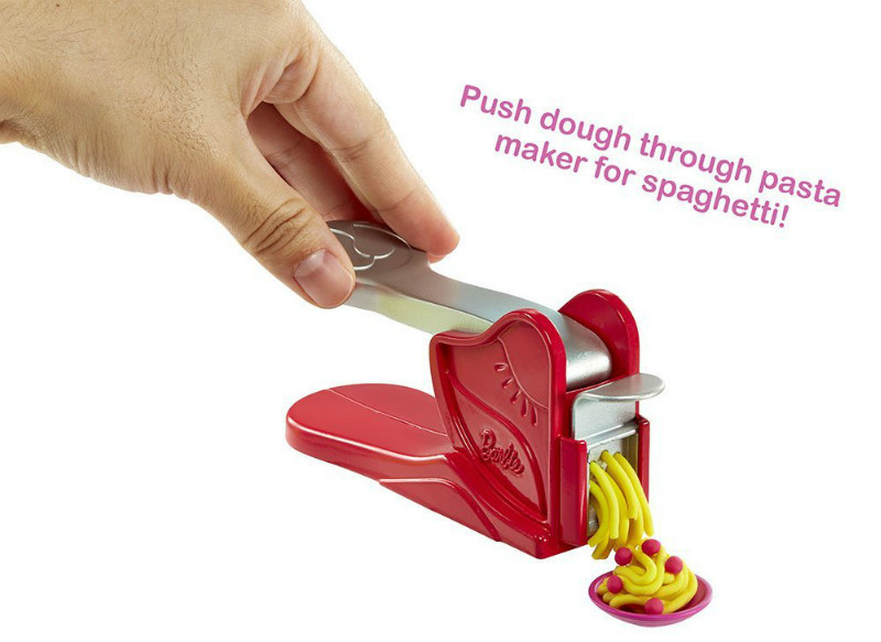 Barbie spaghetti chef on sale doll & playset