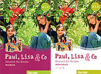 Підручник + зошит Paul, Lisa & Co A 1.2 Kursbuch + Arbeitsbuch