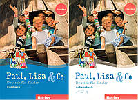 Підручник + зошит Paul, Lisa & Co Starter Kursbuch + Arbeitsbuch
