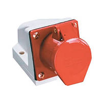 Розетка силова 115 стаціонарна 3Р+PЕ+N 16А 380В IP44 силовий роз'єм Tnsy