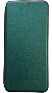 Шкіряний чохол-книжка Elegant на OnePlus Nord N10 (на ванплас норд н10) смарагдовий