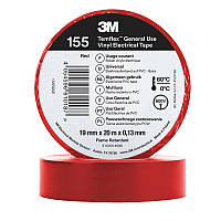 Ізоляційна стрічка 3M™ Temflex™ 155, червона, 20 м