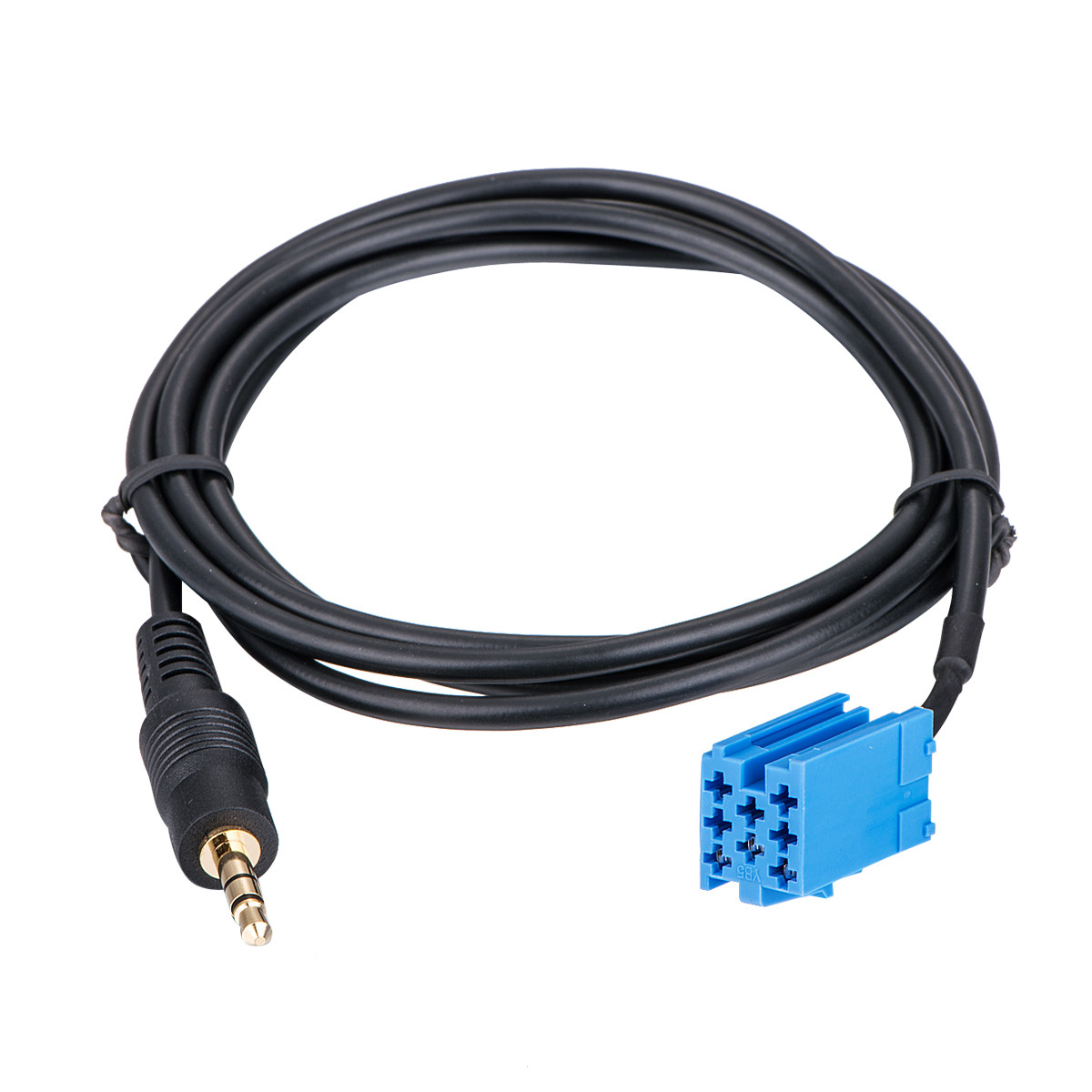 AUX кабель адаптер 3.5 мм для магнітол Blaupunkt Becker Philips Volkswagen Audi Fiat Chevrolet, Mini ISO 8-pin