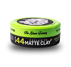Матова глина для стайлінгу The Shave Factory Exclusive Matte Clay Tea Tree №44, 150 мл (10704028)