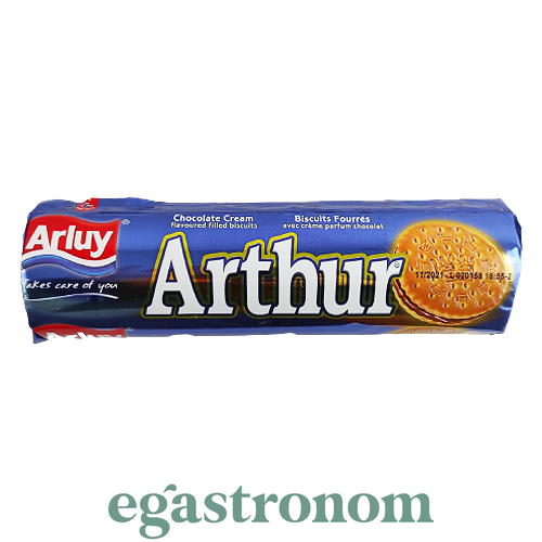 Печиво Артур Арлай Шоколад Arluy Arthur Chocolate 250g 15шт/ящ — Купить ...